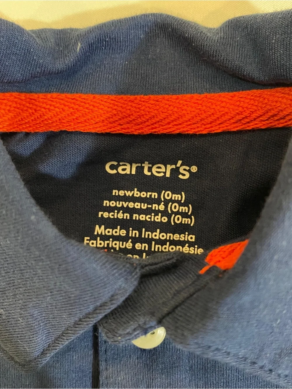 Carter's Navy Polo, Striped Boat Tee & Khaki Shorts Set